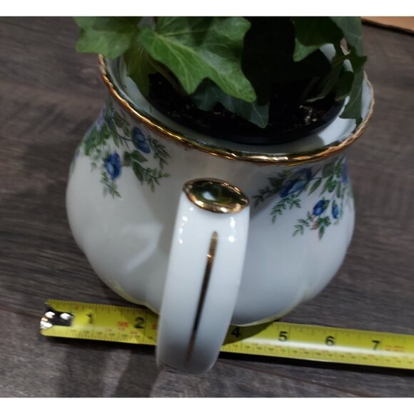 Planter English Garden Teapot Robinson 1989 Designs Japan NO LID - Picture 5 of 10